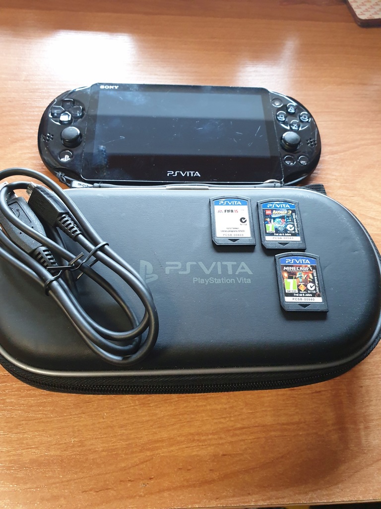 Konsola sony PS Vita+gry+karta 8gb 12297241259 oficjalne archiwum
