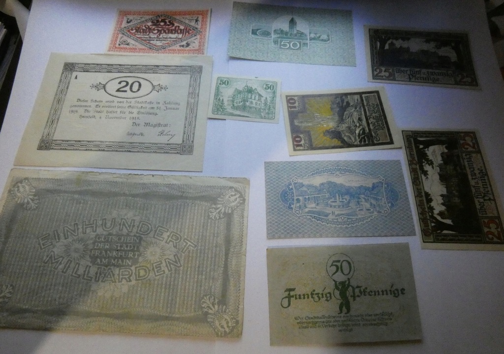 Купить Набор банкнот Notgeldow 10 шт Германия (№3): отзывы, фото, характеристики в интерне-магазине Aredi.ru