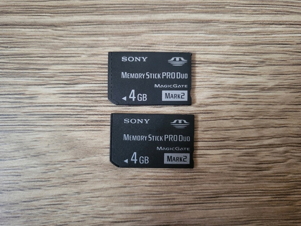 Karta pamięci MemoryStick MS Pro Duo Sony 4GB PSP
