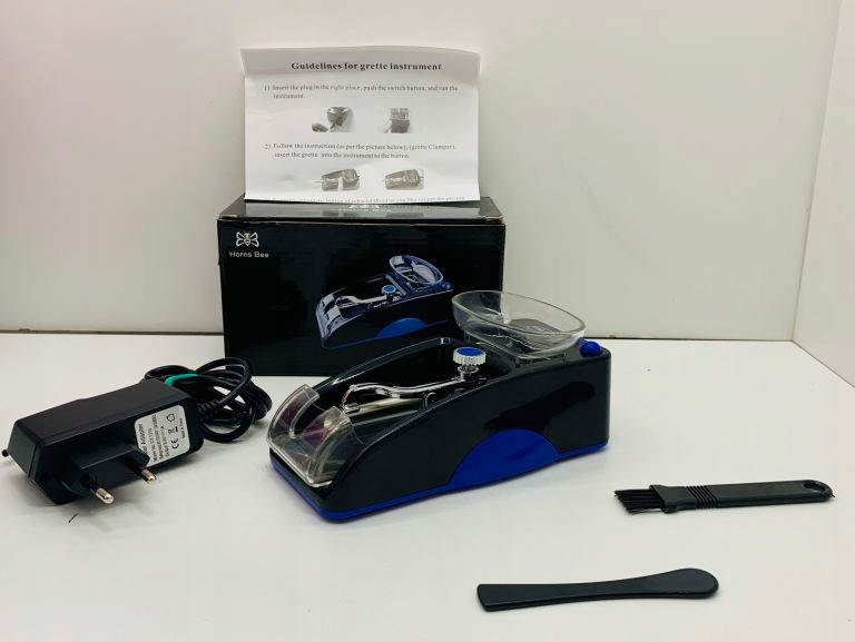 NABIJARKA DO PAPIEROSÓW HORNS BEE KOMPLET 9420919331 oficjalne archiwum Allegro