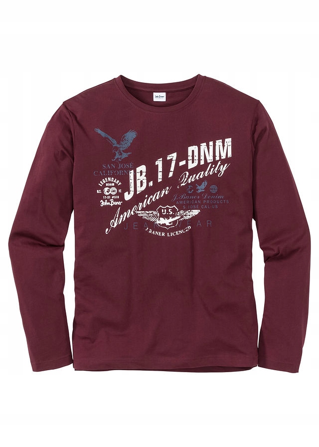 UH343 KOSZULKA Z DŁUGIM RĘKAWEM NADRUK XL/2XL