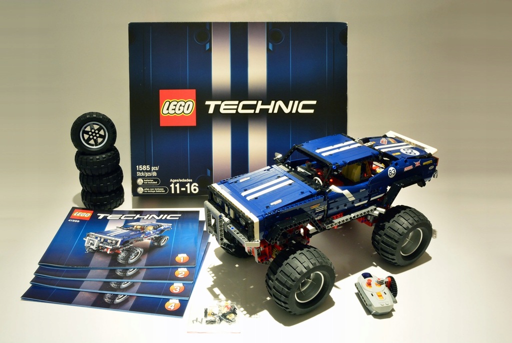 Lego Technic 41999 Crawler koła Power Puller 8466 7822674078