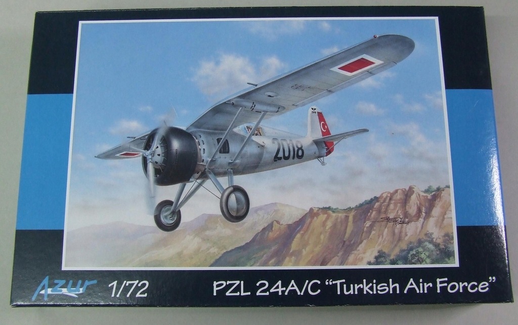 PZL.24A/C Turkish AF AZUR A102 1/72