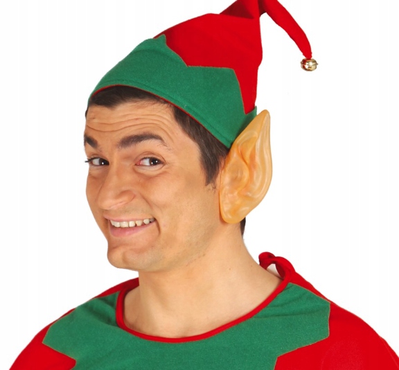 Uszy Elfa lateksowe nakładki na uszy elf duże