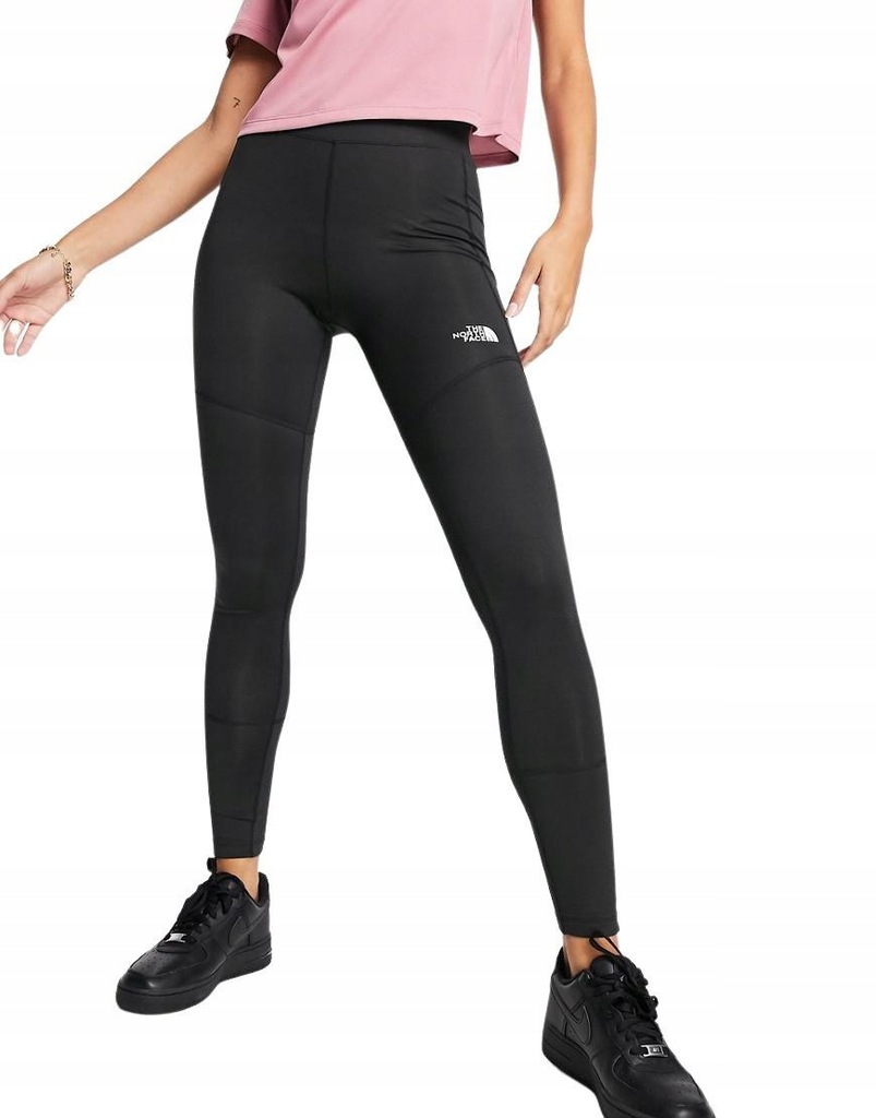 20C135 THE NORTH FACE_NX8 LEGGINSY SPORTOWE LOGO_S