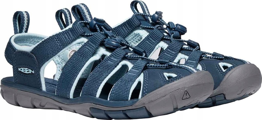 Keen Sandały damskie Clearwater Cnx Navy/Blue Glow