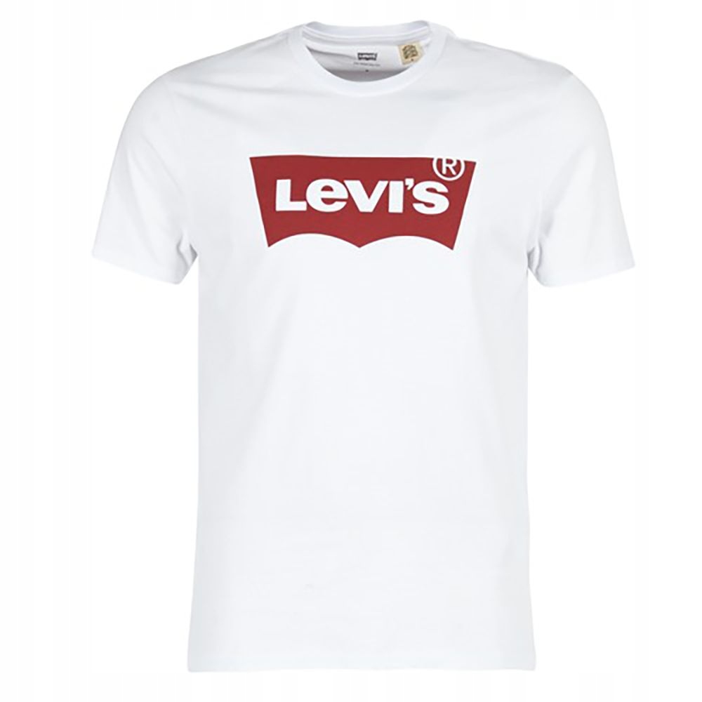 LEVI'S MĘŻCZYZN BIAŁY T-SHIRTY 2XL INT