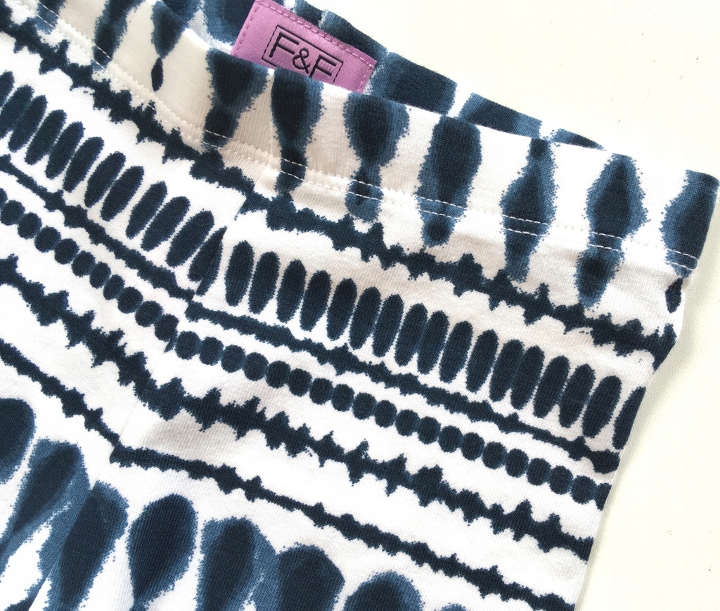 F&F legginsy/getry tie-dye 86 12-18m