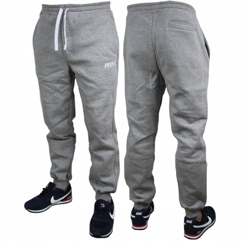 PROSTO spodnie RESPECT dres grey + wlepa ARI -- XL