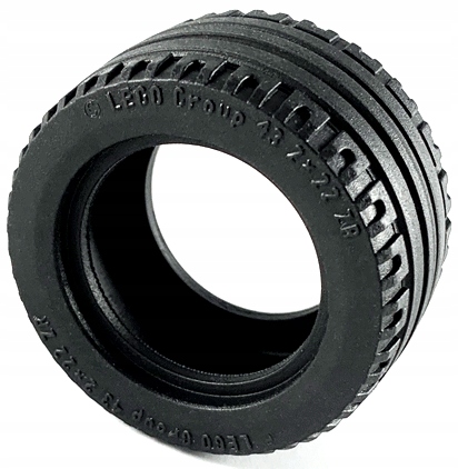 24328 LEGO 44309 4184286 - opona 43.2x22 ZR - czarny - 1szt