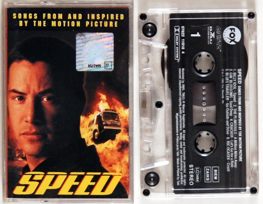 VA - Speed (Soundtrack) (kaseta) BDB