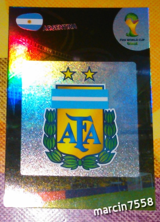 Logo Argentyny Adrenalyn XL 2014 Brasil Hit !