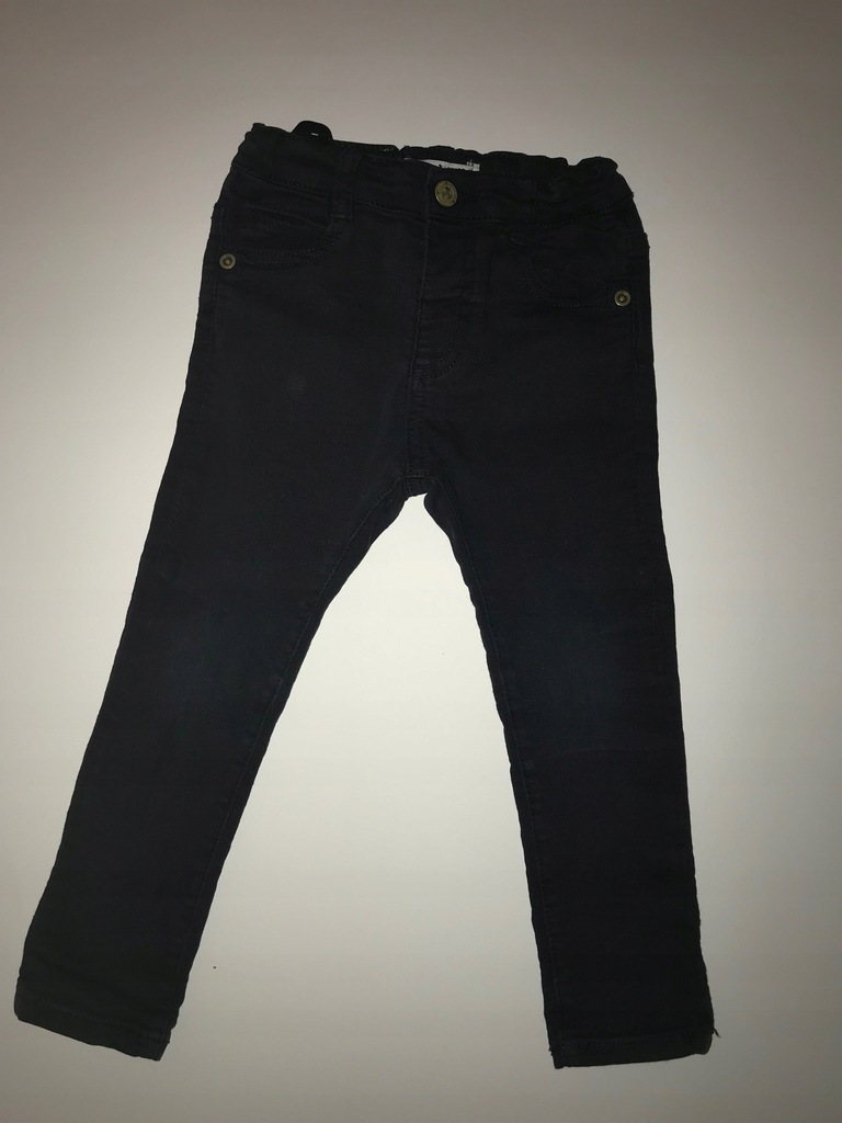 Zara spodnie 18-24 92 cm jeansy