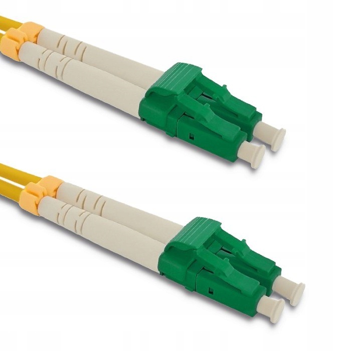 Qoltec Patchcord światłowodowy LC/APC - LC/APC | Singlemode | 9/125 | G652D