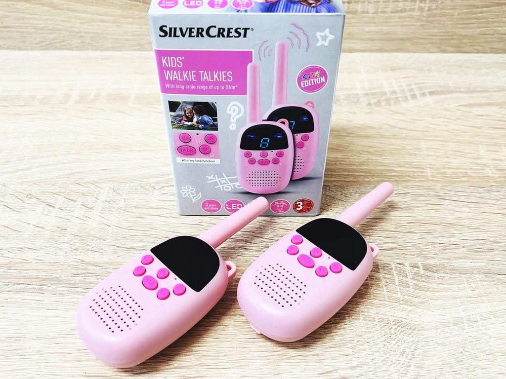 Zestaw walkie talkies SilverCrest Kids Fabryczny