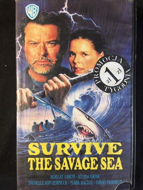 ROZBITKOWIE / SURVIVE THE SAVAGE SEA 1992 VHS