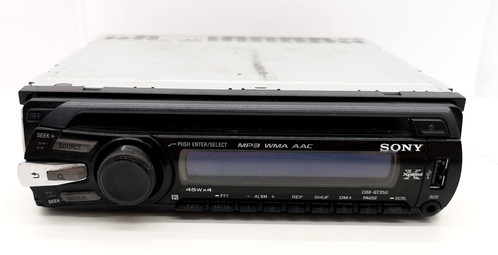Radio samochodowe SONY CDXGT35U 12313726950 oficjalne archiwum Allegro