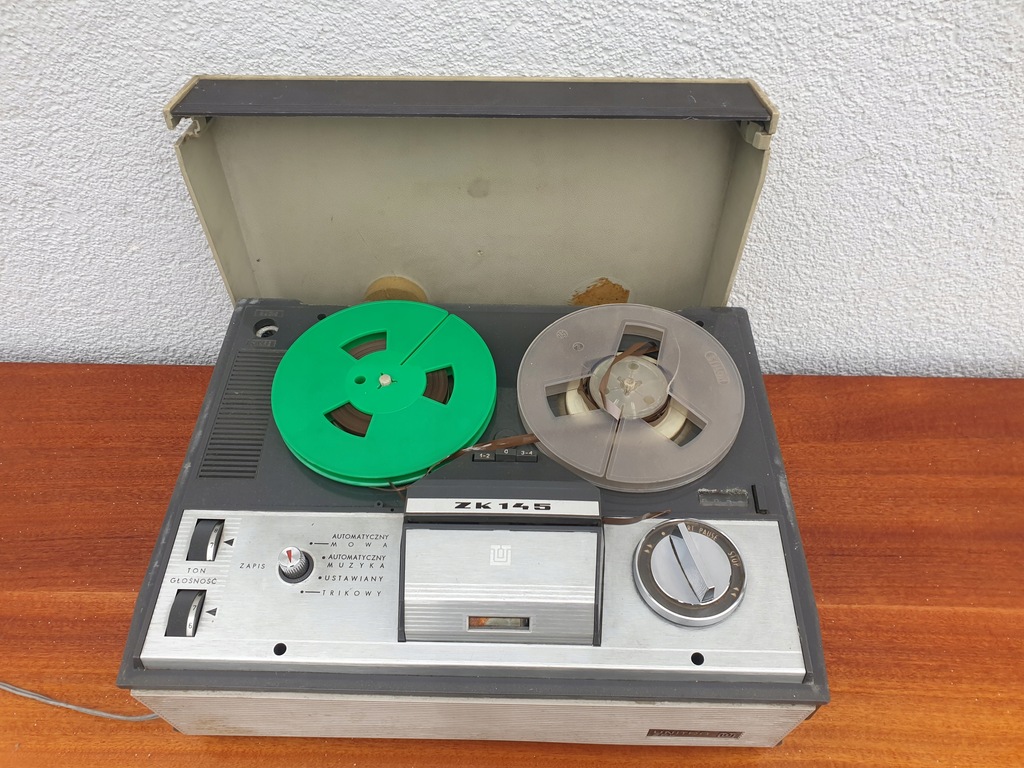 Magnetofon Szpulowy ZK145 Unitra Vintage