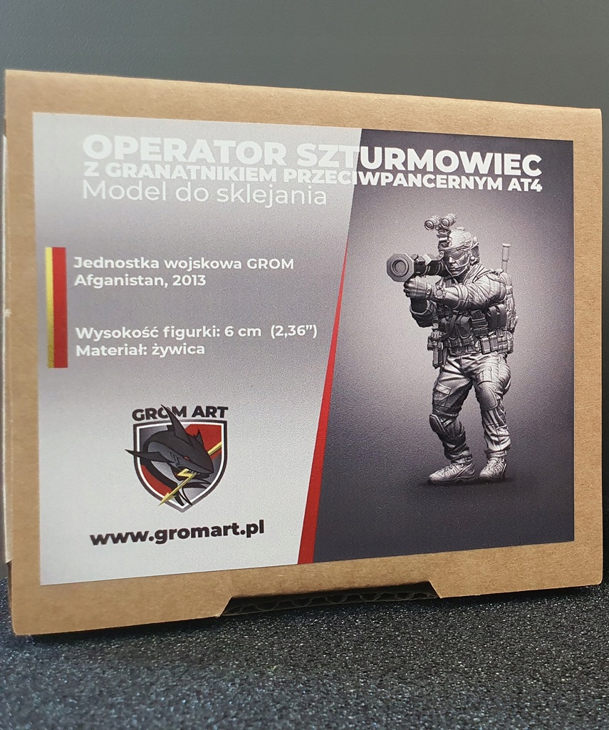 Купить Полимерная фигурка бойца ГРОМа с гранатометом 1:35: отзывы, фото, характеристики в интерне-магазине Aredi.ru