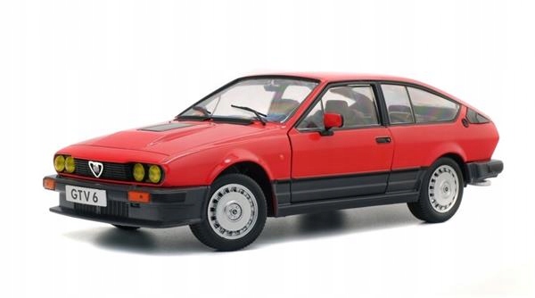 Solido Alfa Romeo Gtv6 Red 19841 18 1802301 8825758457 Oficjalne Archiwum Allegro