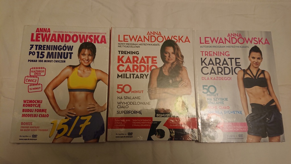 Lewandowska zestaw 3 dvd treningi