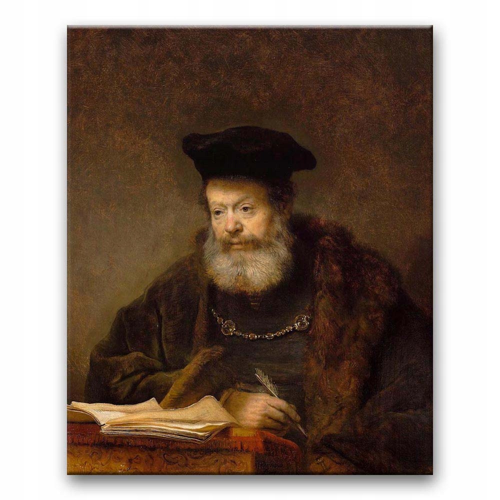 Obraz Rembrandt - Uczony przy pulpicie 100x125