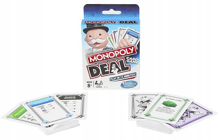 Купить Игра HASBRO - MONOPOLY DEAL, польское издание E3113: отзывы, фото, характеристики в интерне-магазине Aredi.ru