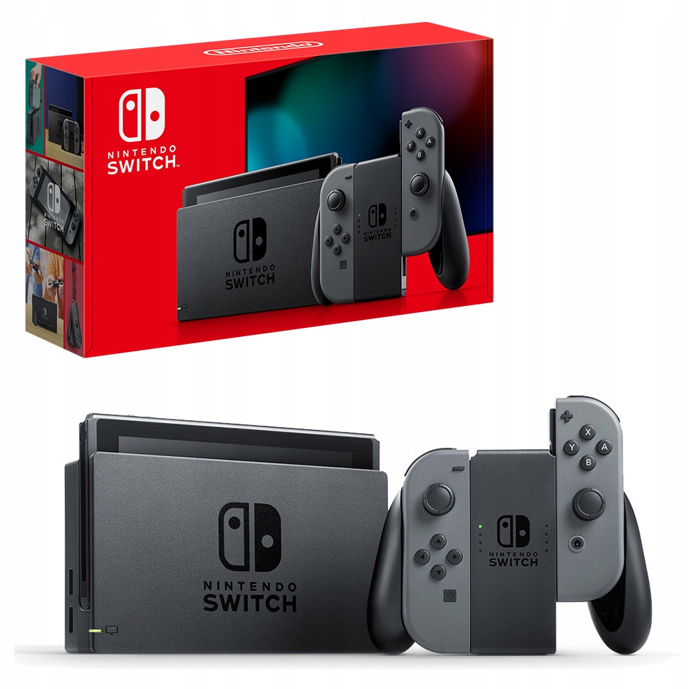 Купить NINTENDO SWITCH GREY/GRAY 32GB - НАБОР В МАГАЗИНЕ!: отзывы, фото, характеристики в интерне-магазине Aredi.ru