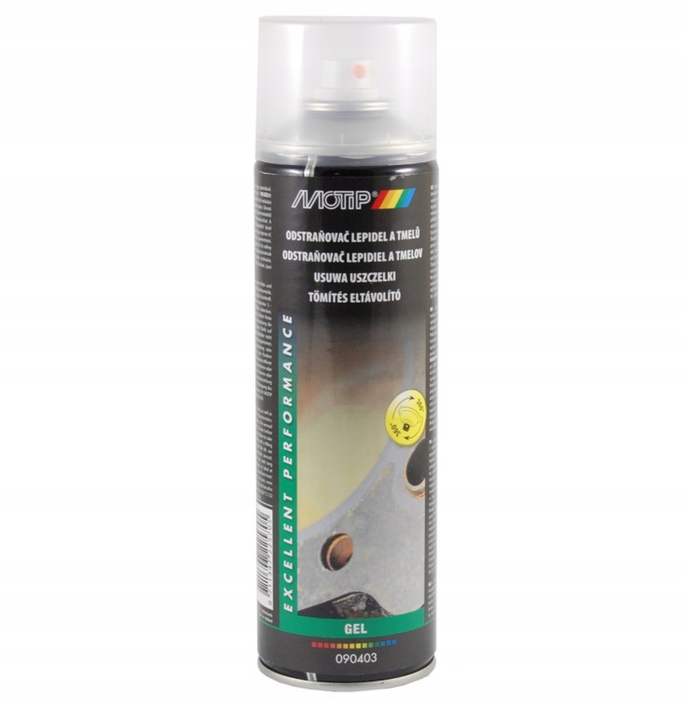 MOTIP SPRAY Preparat do usuwania uszczelek 500ml