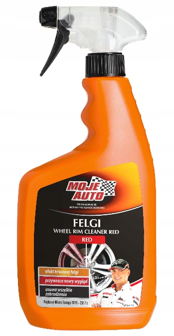 PŁYN DO FELG CZERWONY MOJE AUTO 750ml