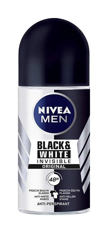 NIVEA MEN BLACK WHITE INVISIBLE ORGINAL ROLL-ON