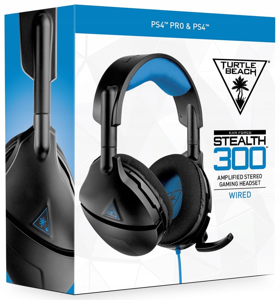 GAMINGOWY HEADSET STEALTH TURTLE 300 PS4 I PS4 PRO