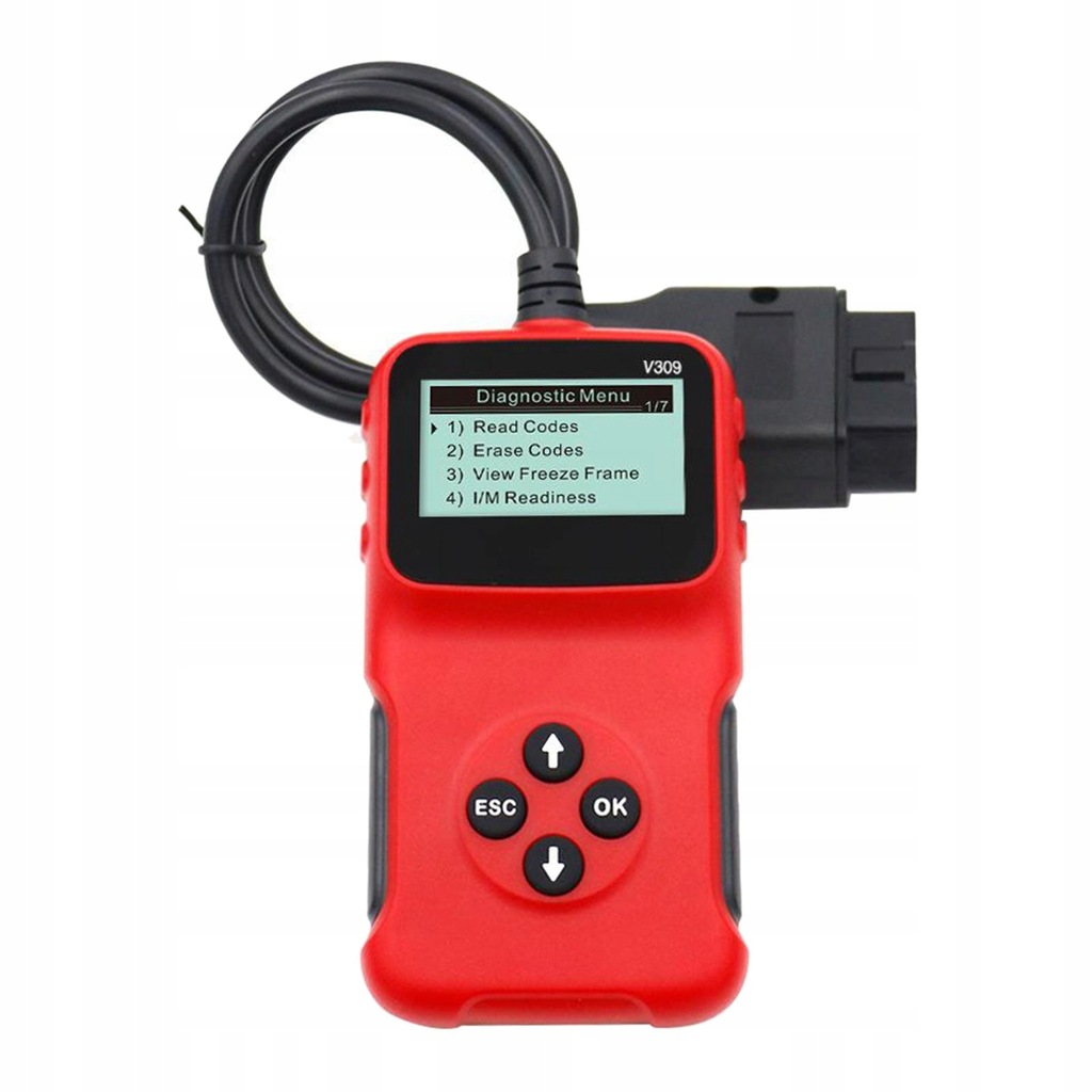 V309 Car OBD 2 Scanner Code Reader Scan Tool Engine Fault Diagnostic Tool