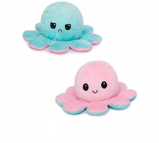 Plush Octopus Reversible Cute Flip Soft Toy Gift