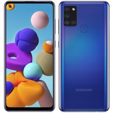 Samsung Galaxy A21s Blue, 6.5 ", TFT LCD, 720