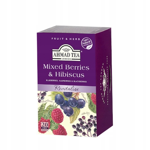 Ahmad Mixed Berries &Hibiscus - 20 saszetek