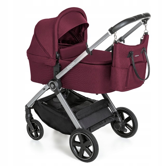 Wózek Espiro Only Maroon Holiday 2w1 fotel Citi