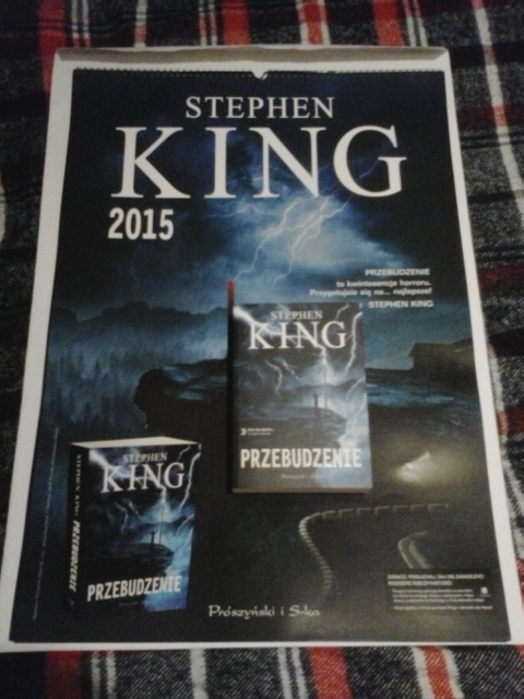 Stephen King Przebudzenie + Kalendarz 2015 (duży)