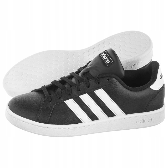 Buty Męskie adidas Grand Court F36393 Czarne 8416604096 ADIDAS GRAND COURT (F36393) Męskie | cena 199,99 PLN, kolor