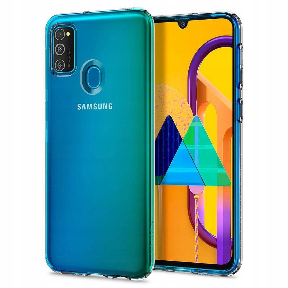 Etui SAMSUNG GALAXY M21 Spigen Liquid Crystal Clea