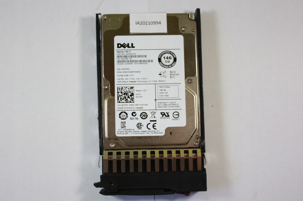 Dysk DELL ST9146853SS 146GB 2,5" 15K SAS