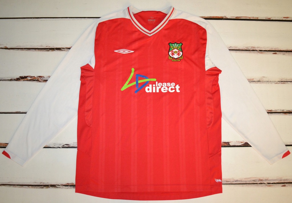 UMBRO ___ CZERWONA KOSZULKA WREXHAM FC 2009/10 _ M