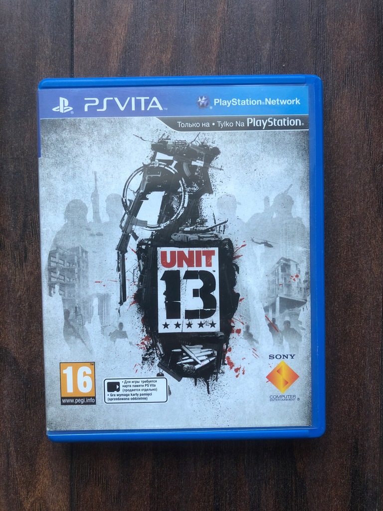 Unit 13 Dubbing PL PS Vita PSVita Playstation