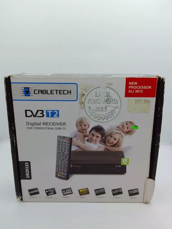 DEKODER DVB T2 CABLETECH