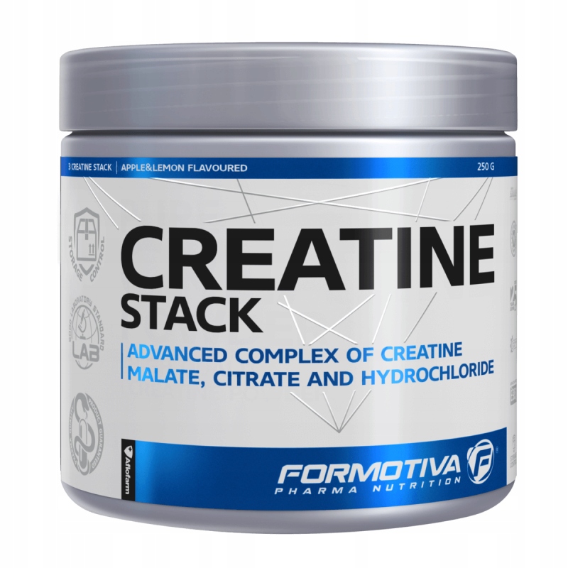 FORMOTIVA CREATINE STACK 250g MIX KREATYN SIŁA