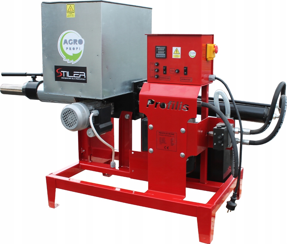 MOCNA BRYKIECIARKA TROCIN BRYKIET DO 15 kg/h 230V