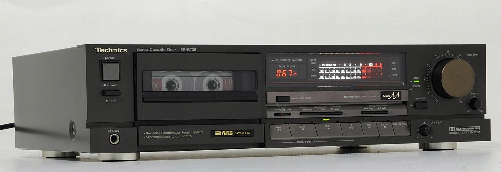Technics RS-B705の仕様 テクニクス - ラジオ・コンポ Technics RS-B705の仕様 テクニクス - ラジオ・コンポ