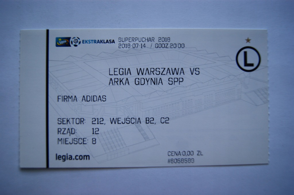 LEGIA WARSZAWA LIGA