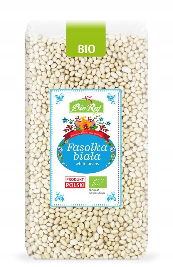 FASOLKA BIAŁA BIO 500 g - BIO RAJ