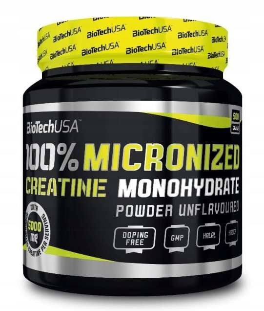 BioTech USA 100% Creatine Monohydrate - 500g